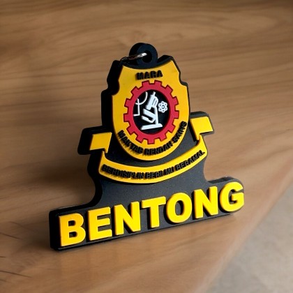 Custom Rubber Keychain